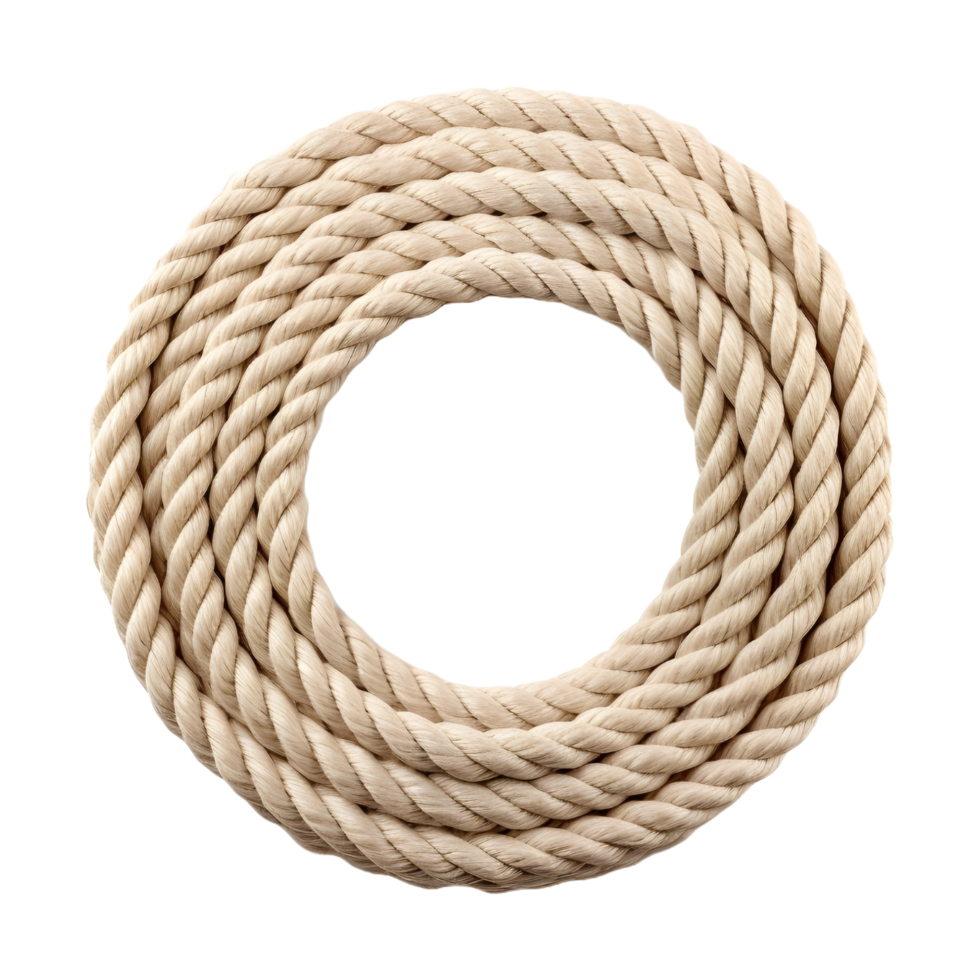 AI generated Colorful Round Rope on Transparent background - Ai Generated  35975529 PNG
