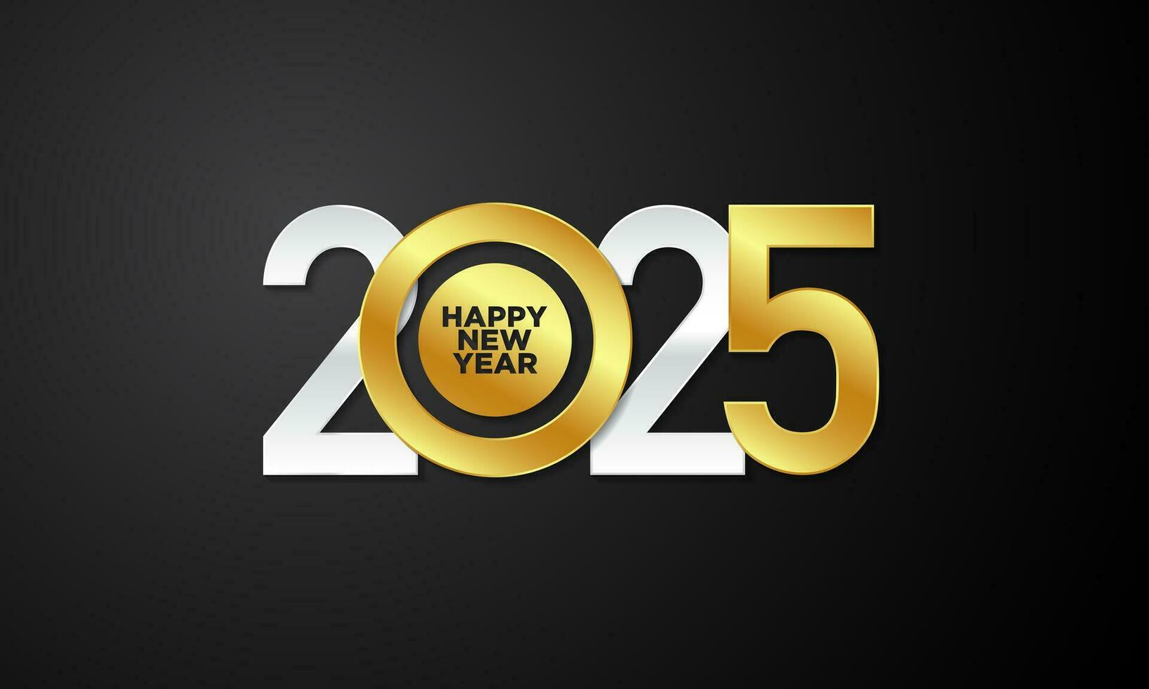 2025 Happy New Year Background Design. 35975729 Vector Art at Vecteezy