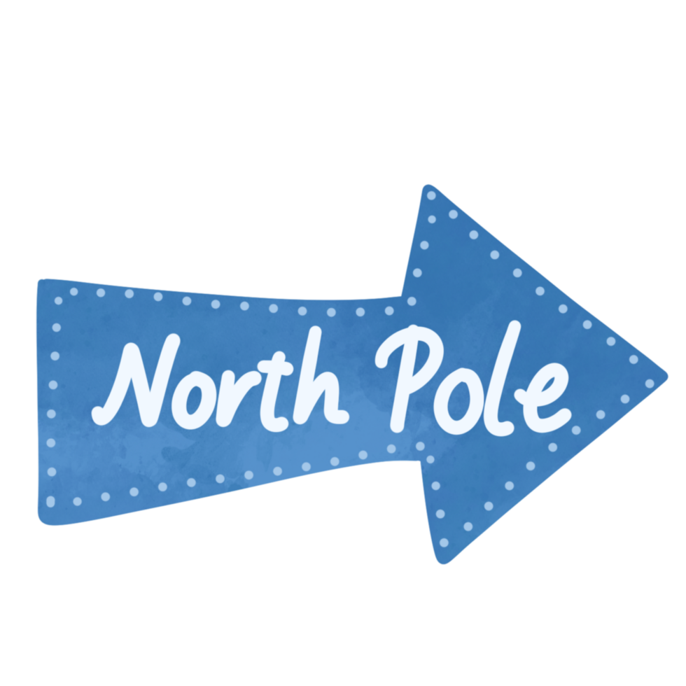 North pole illustration png