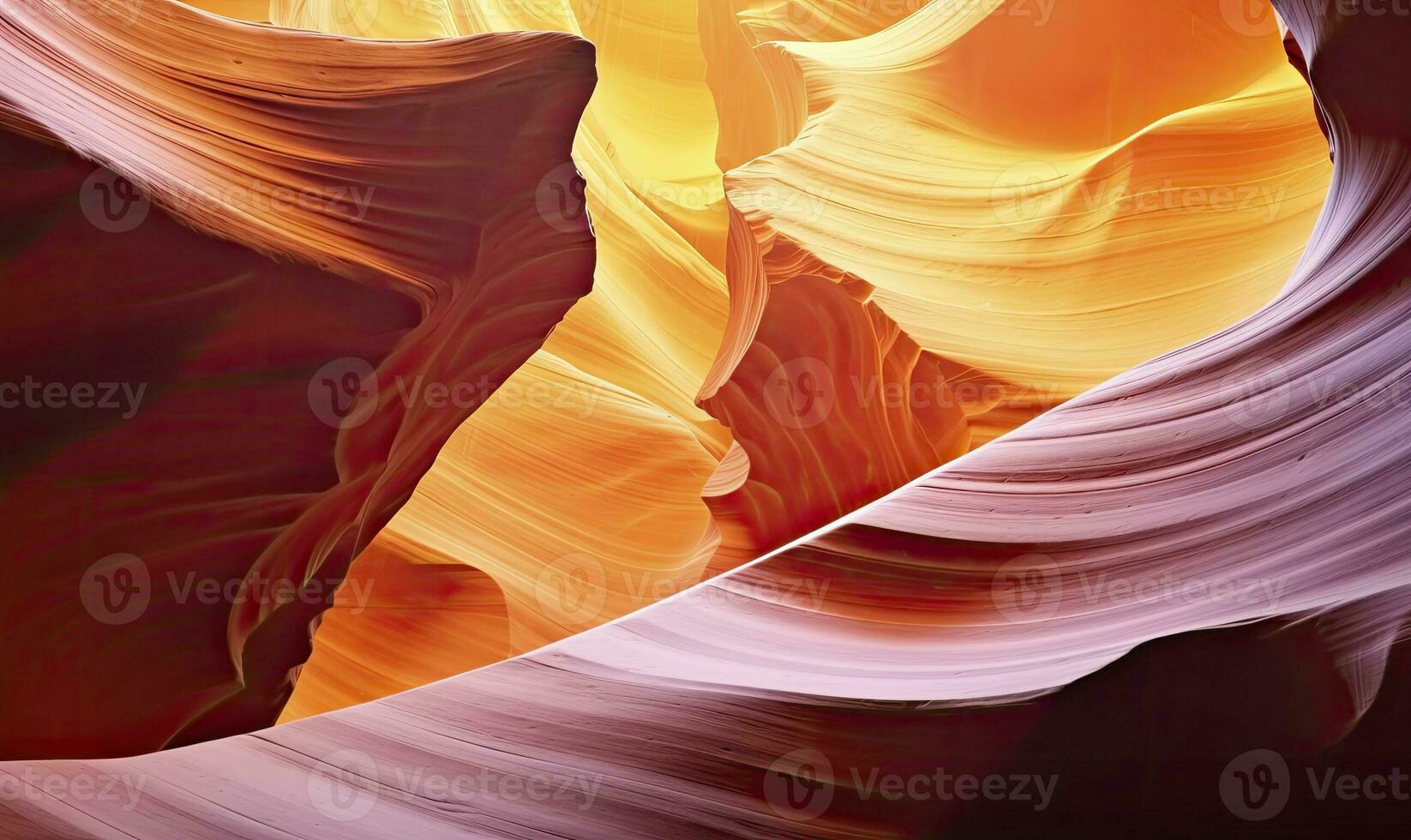 AI generated Antelope slot canyon. AI Generated photo