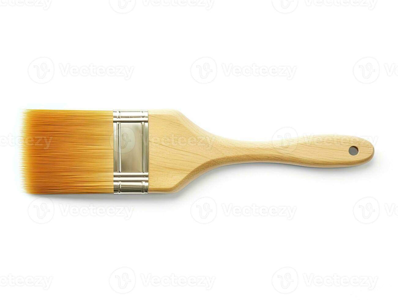 AI generated Paintbrush isolated white background. AI Generated photo