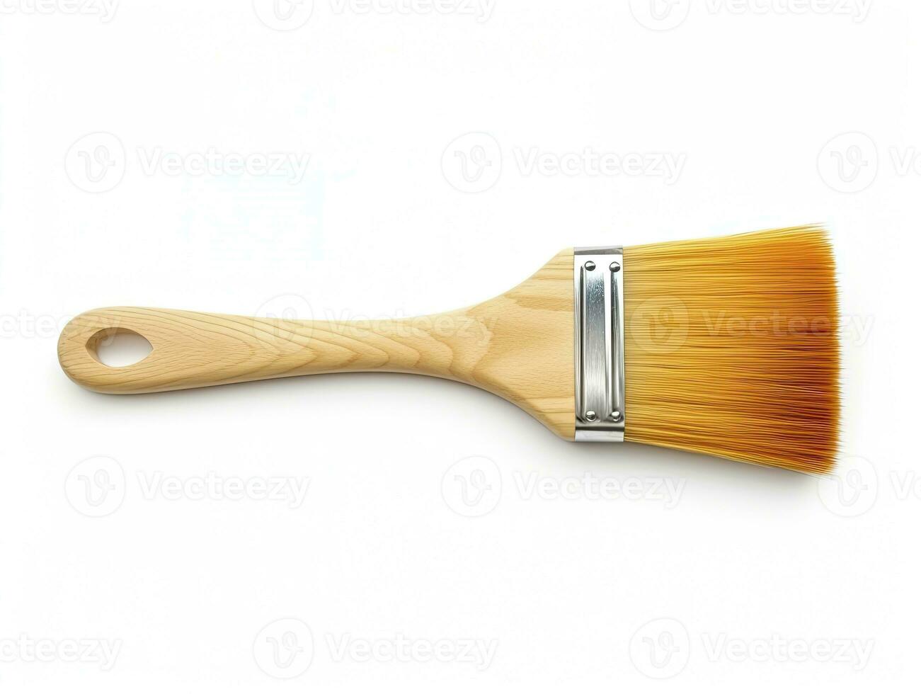 AI generated Paintbrush isolated white background. AI Generated photo