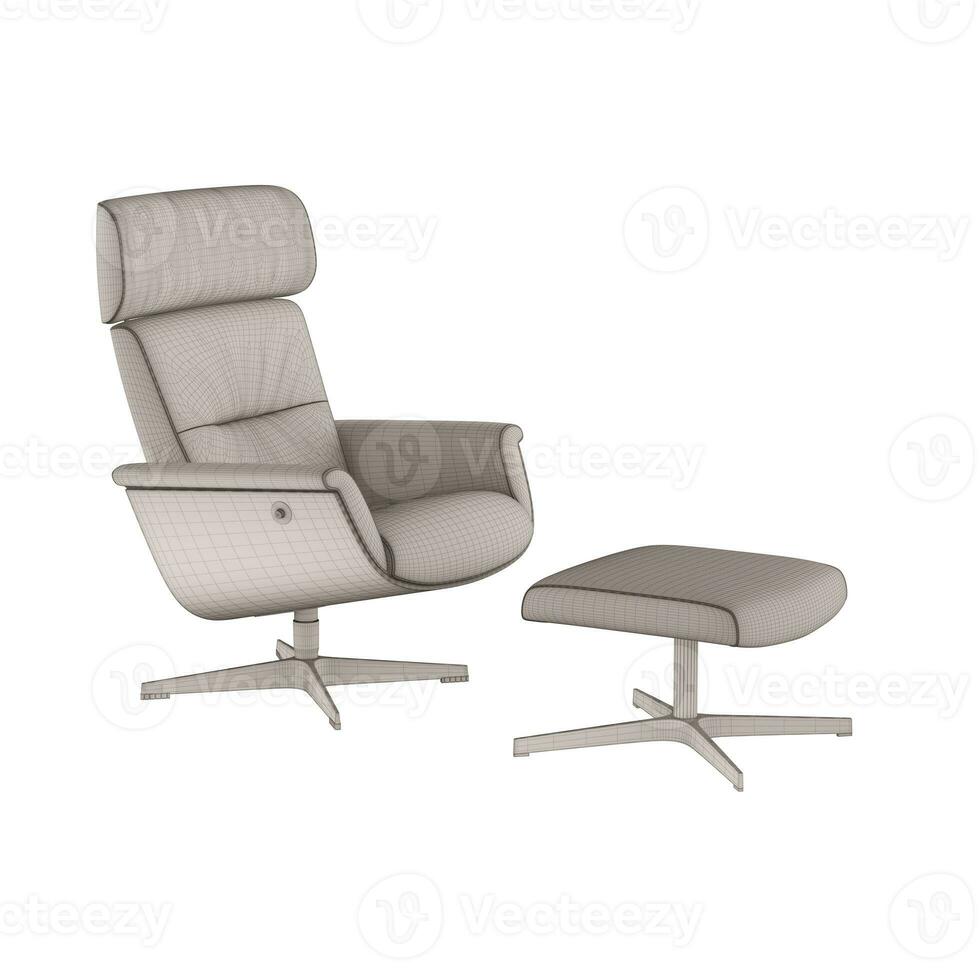 3D rendering of Alberta Evolution Armchair photo