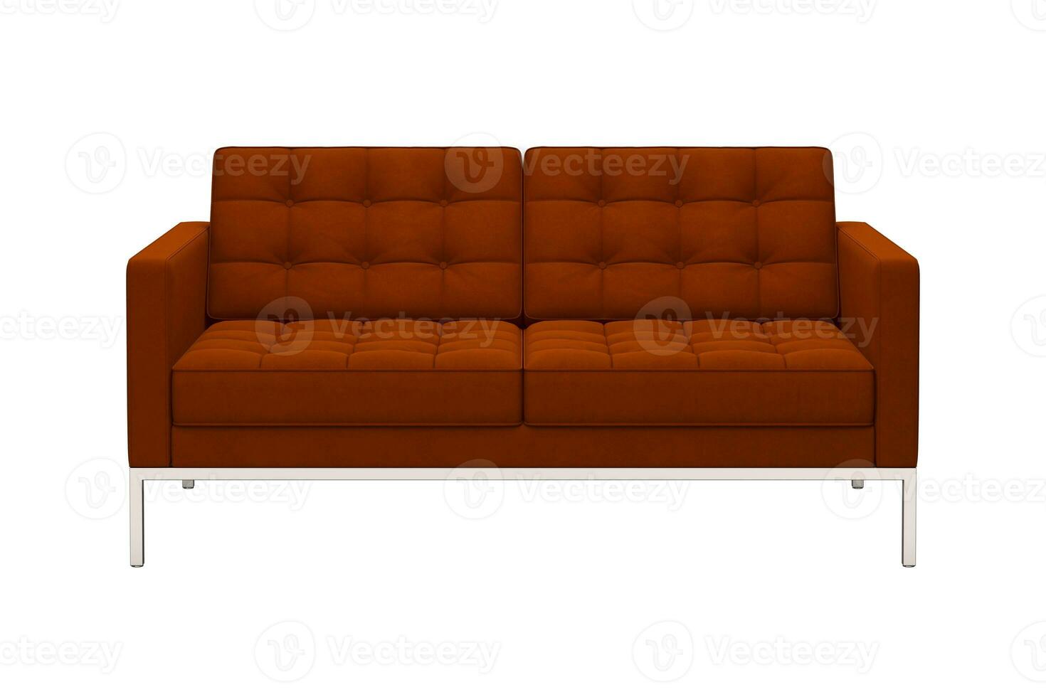 3d rendering of Florence Knoll Relaxed Settee photo