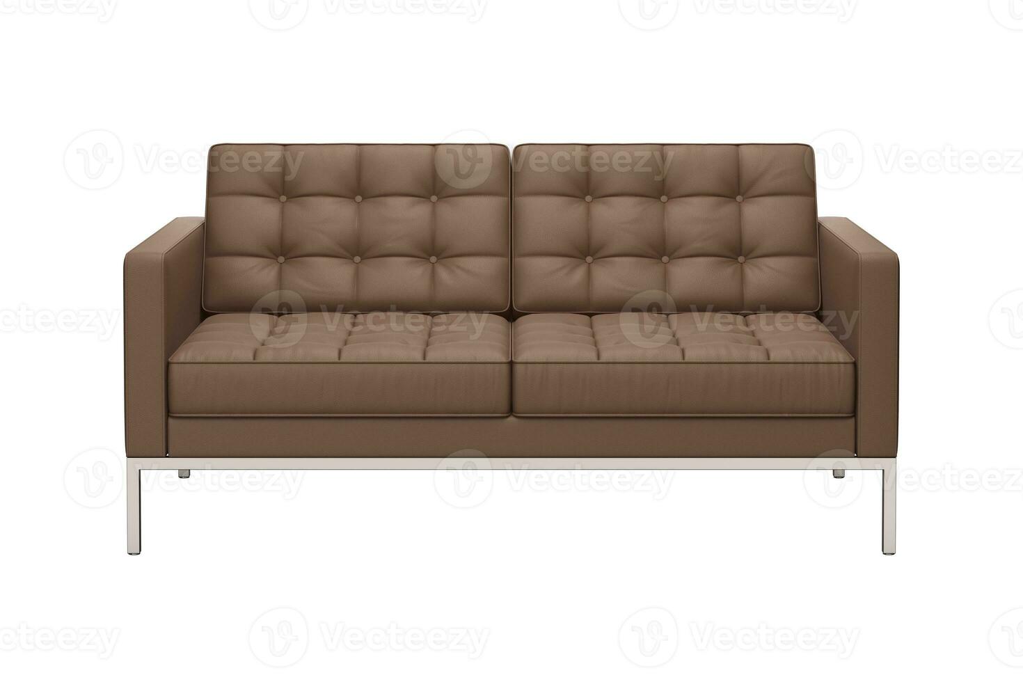 3d rendering of Florence Knoll Relaxed Settee photo