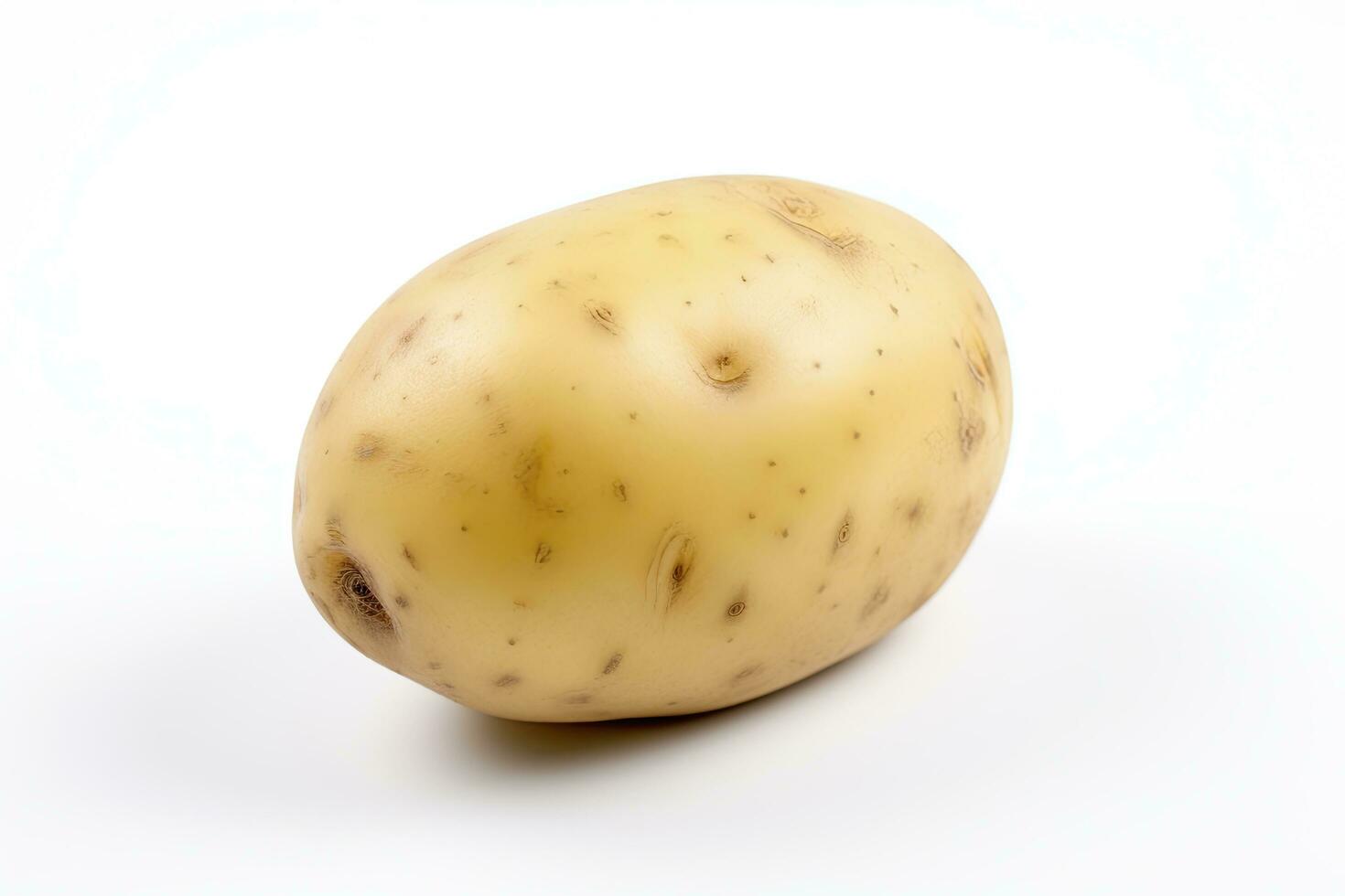 AI generated Potato isolated on white background. AI Generated photo