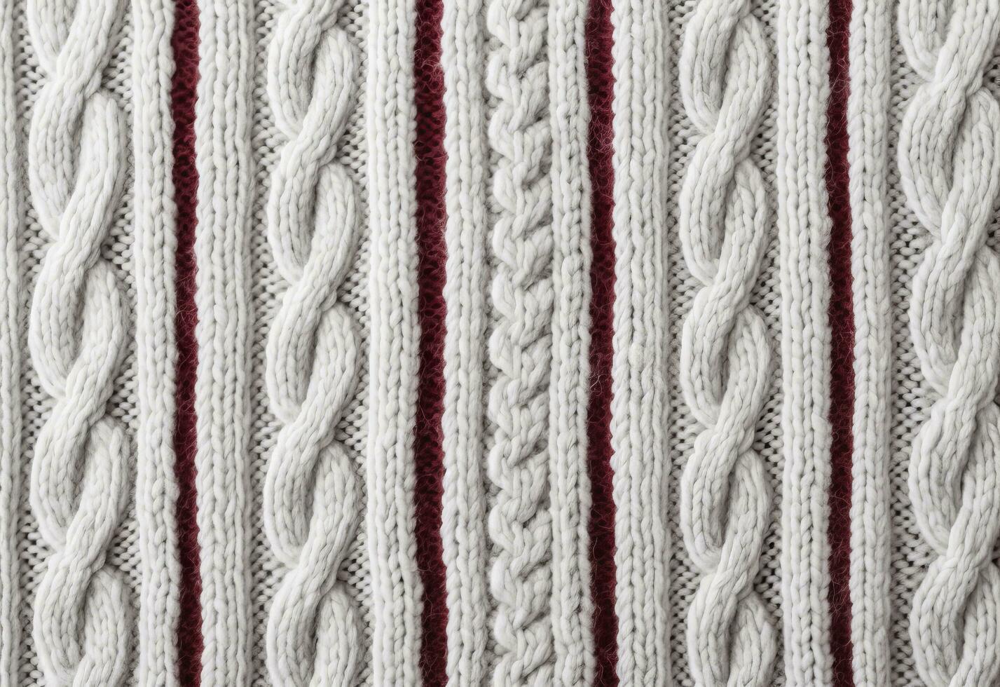 AI generated Knitted sweater texture, background with copy space. AI Generated photo