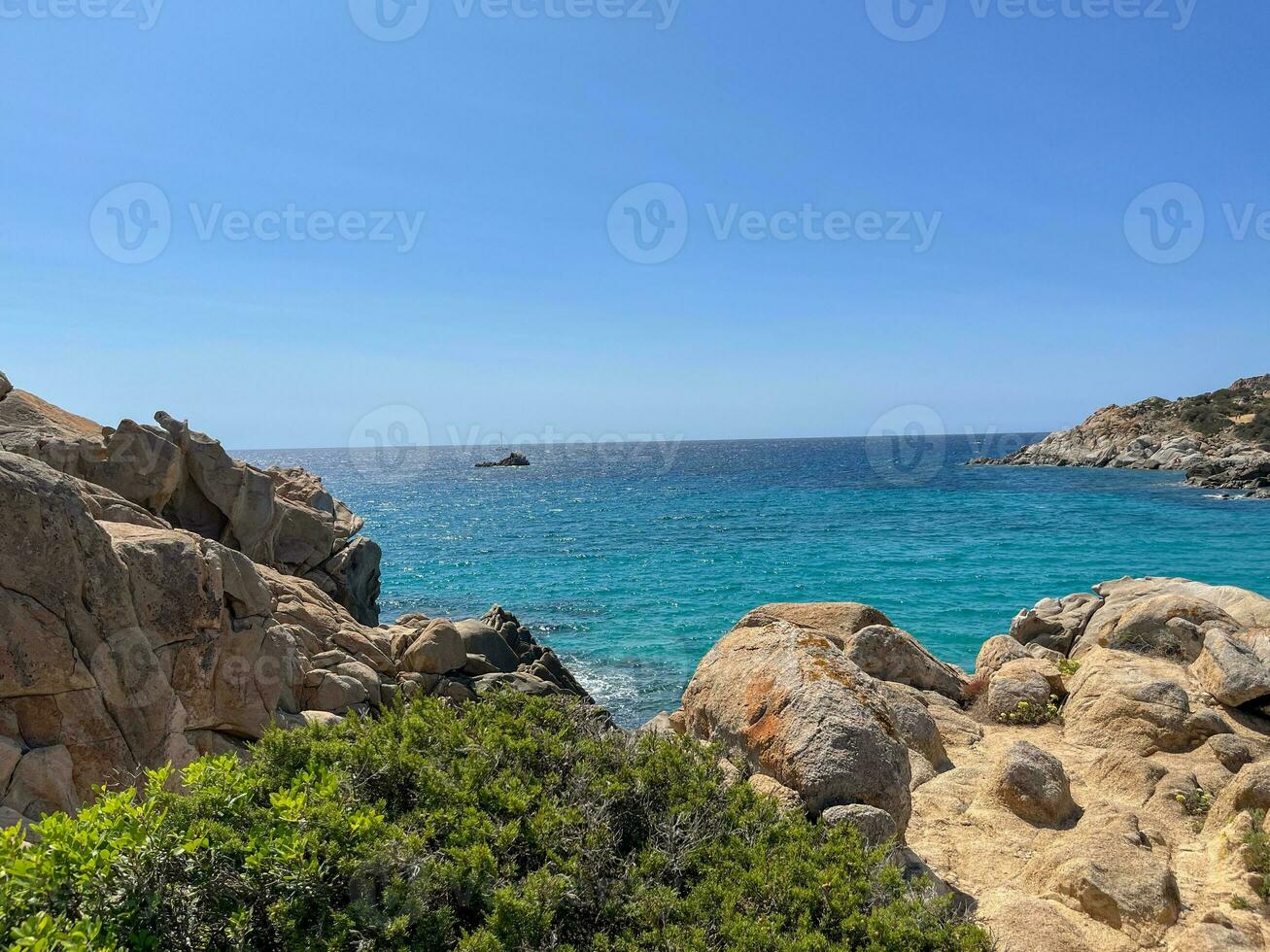 the island of sardinia in italy photo