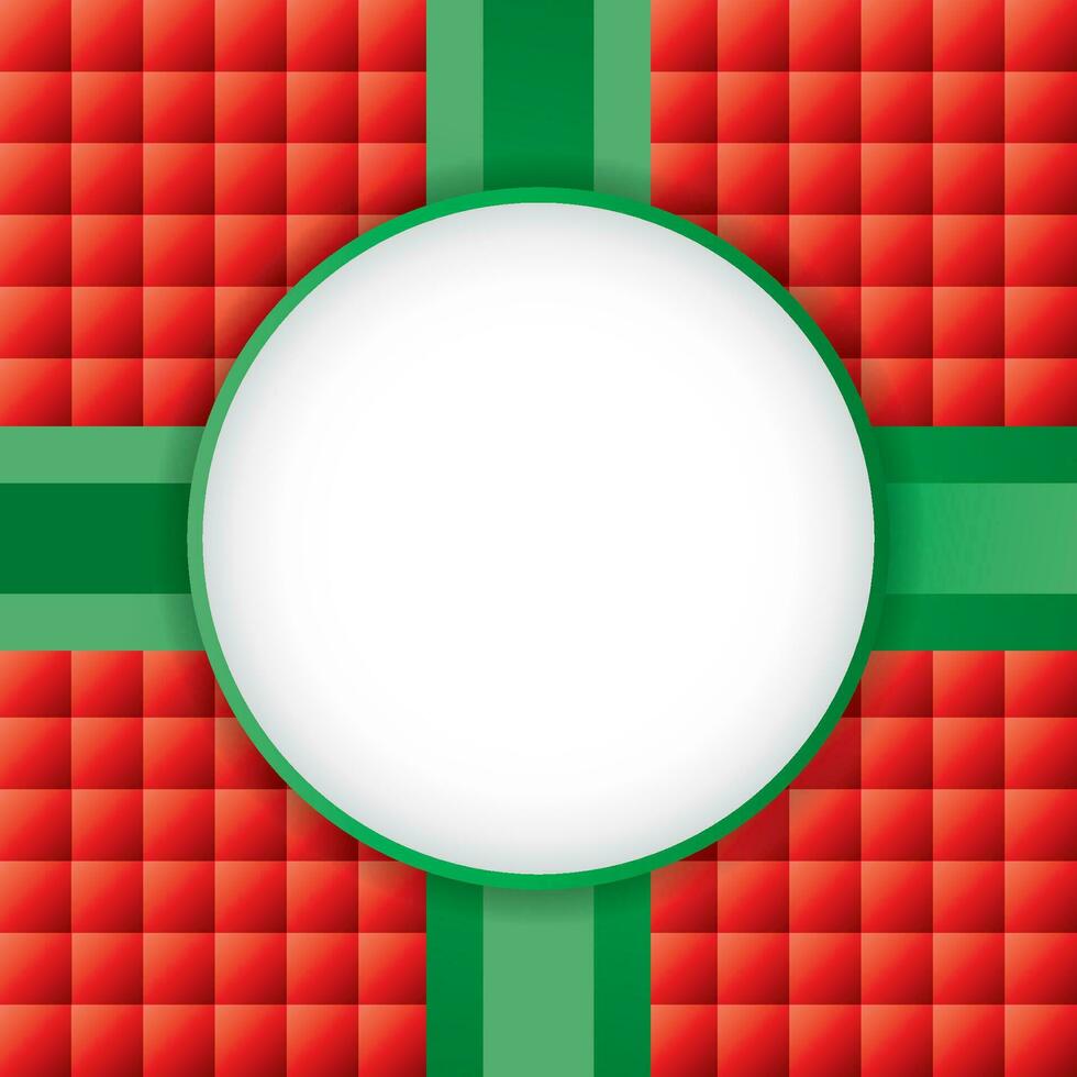 A Christmas Present Background with Copyspace Illustration vector