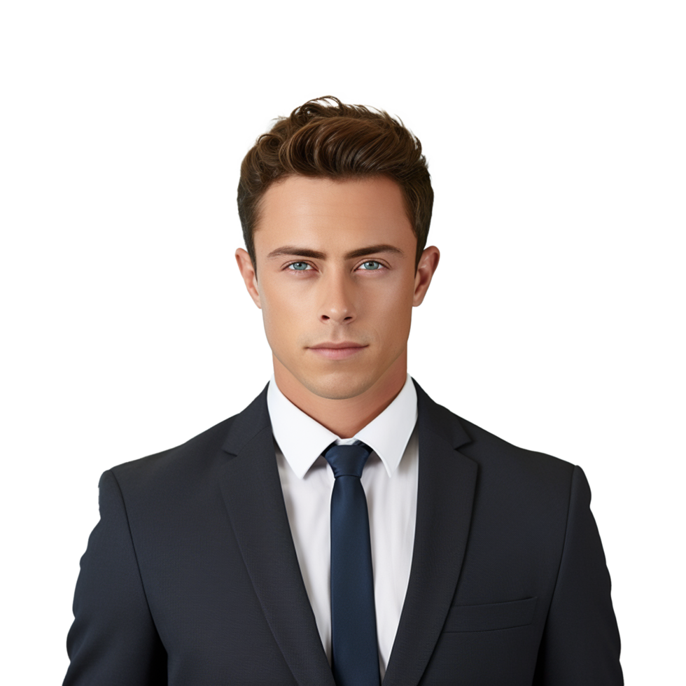 AI generated Businessman isolated on transparent background png