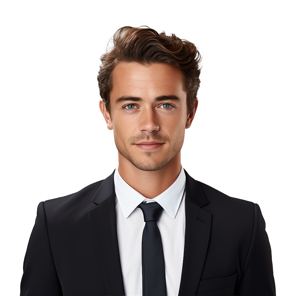 AI generated Businessman isolated on transparent background png