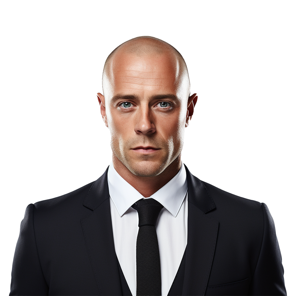 AI generated Businessman isolated on transparent background png