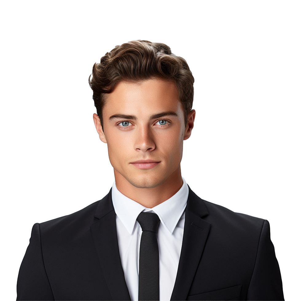 AI generated Businessman isolated on transparent background png