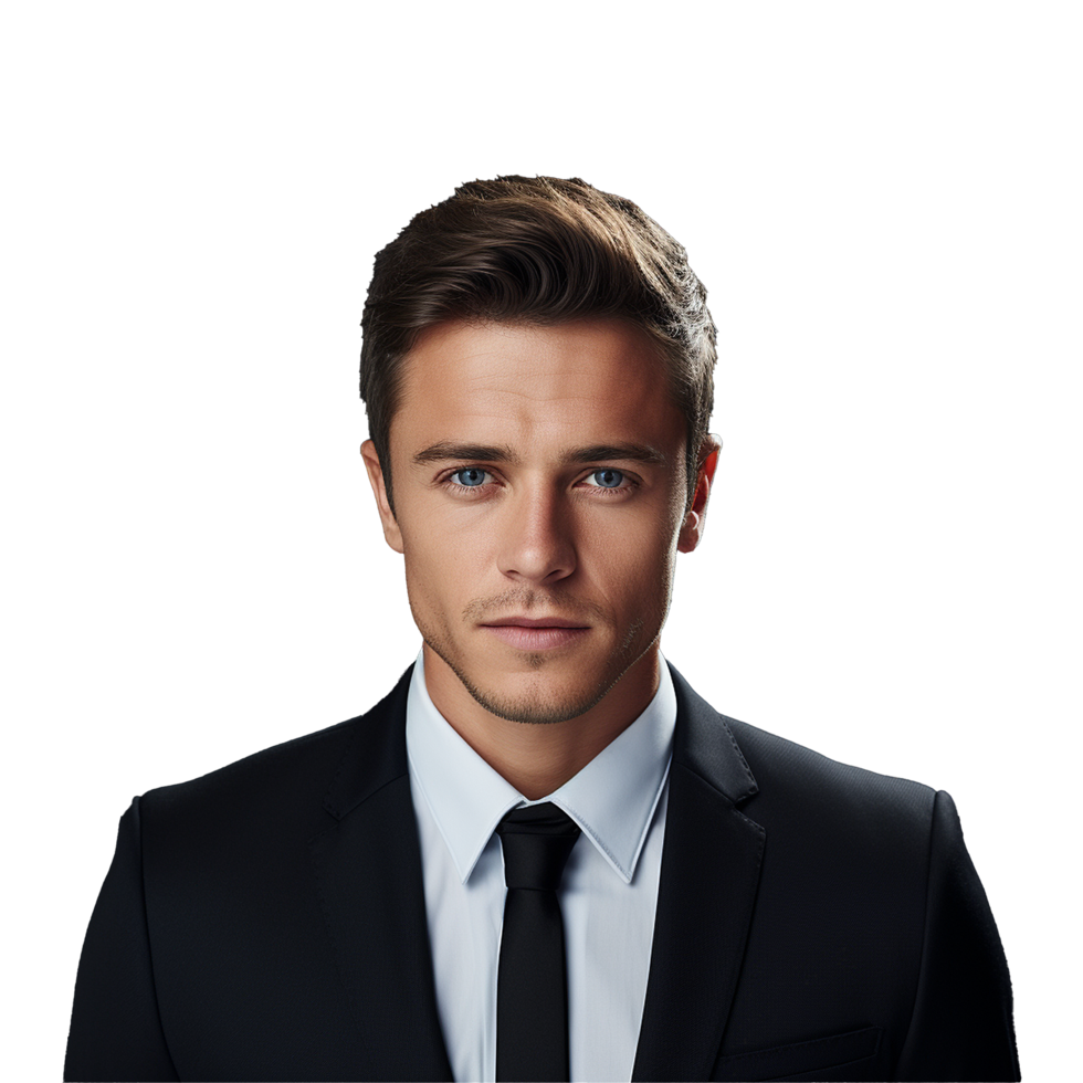 AI generated Businessman isolated on transparent background png