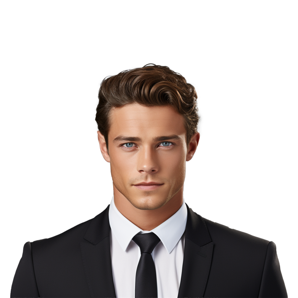AI generated Businessman isolated on transparent background png