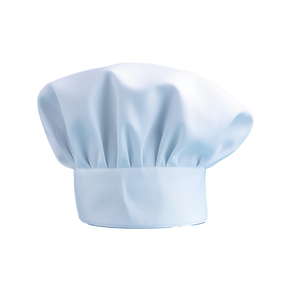 AI generated Chef hat isolated on transparent background png