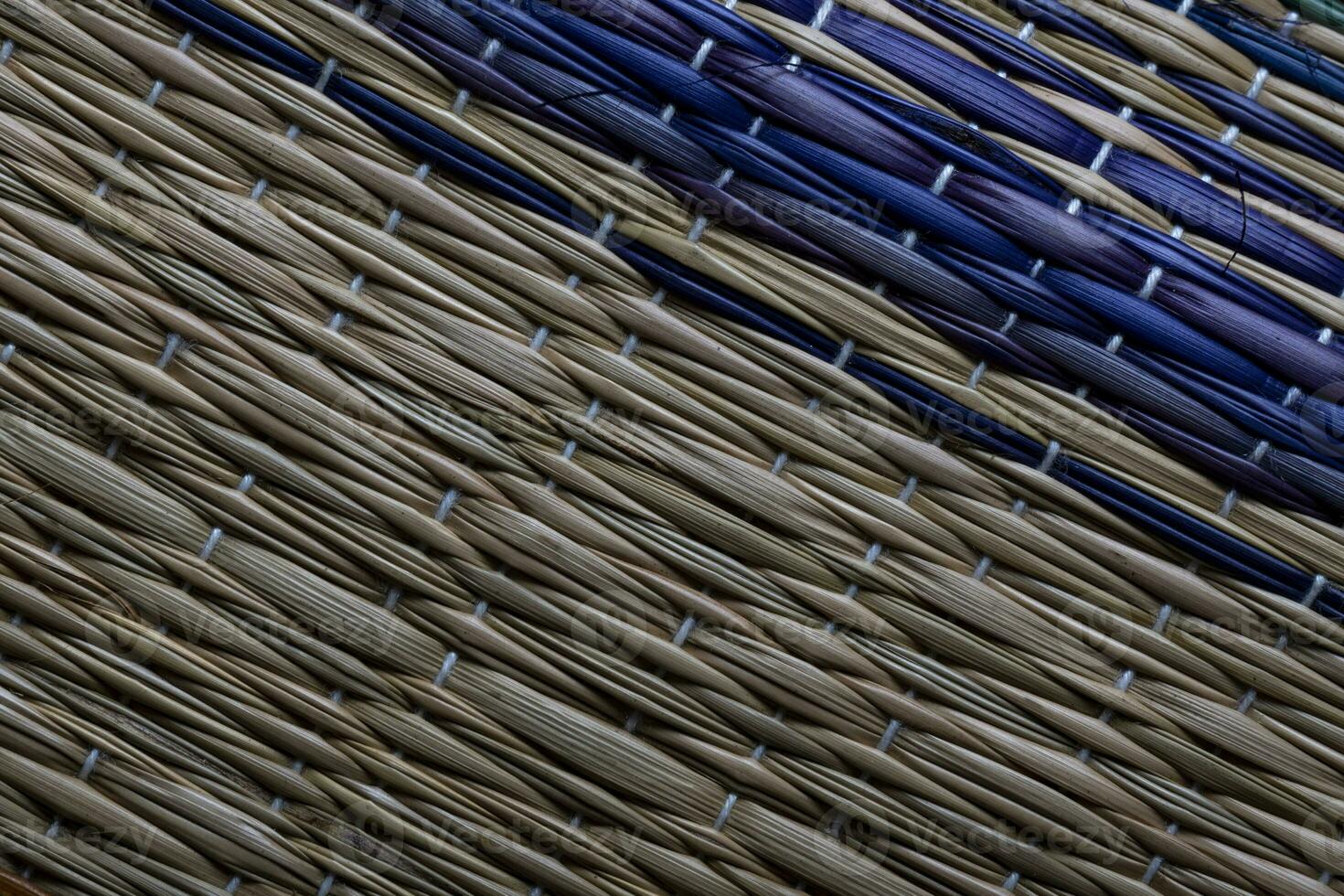 Bamboo mat texture background Abstract background photo