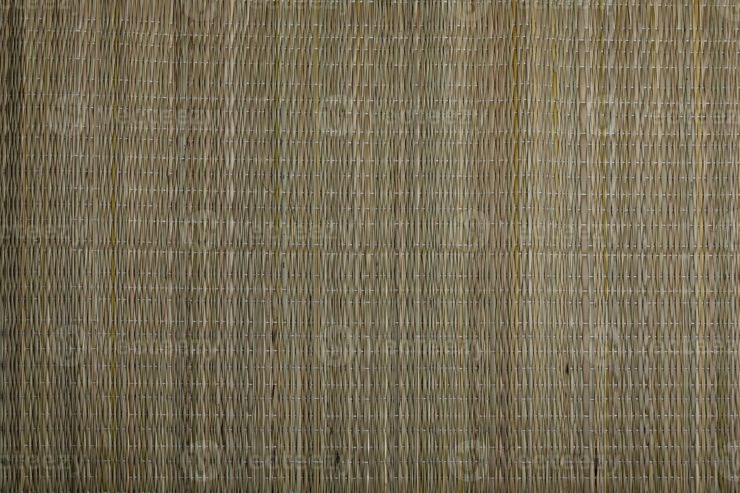 Bamboo mat texture background Abstract background photo