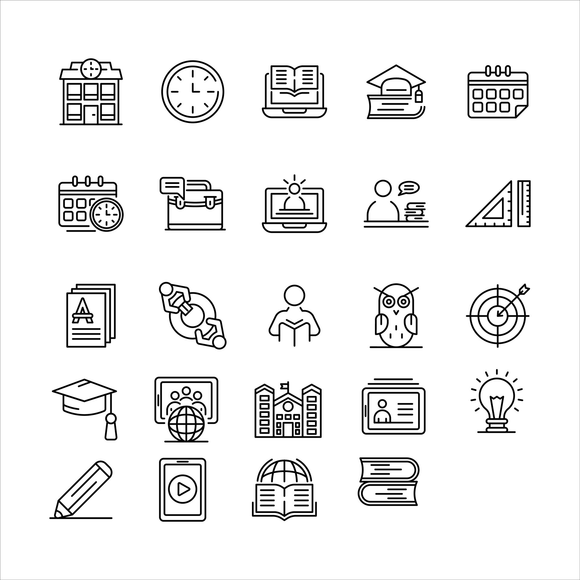 Study Icon Set Design Pro Vector 35979986 Vector Art At Vecteezy Study Icon Set Design Pro Vector 35979986 Vector Art At Vecteezy