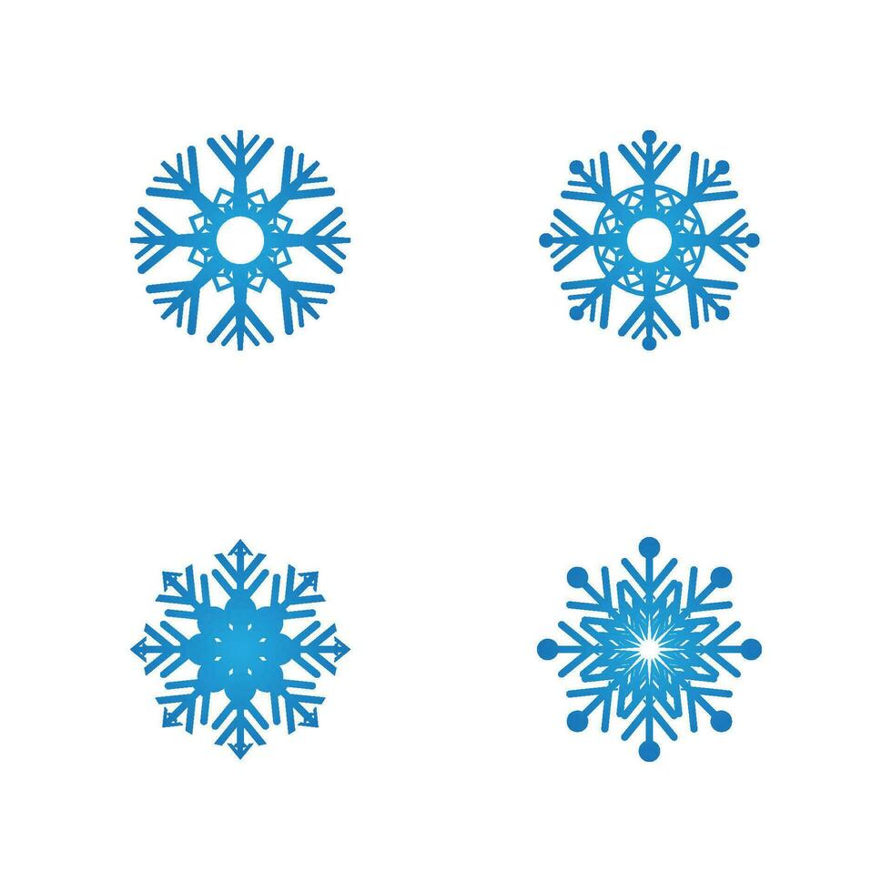 nieve hielo logo Arte vector modelo ilustración