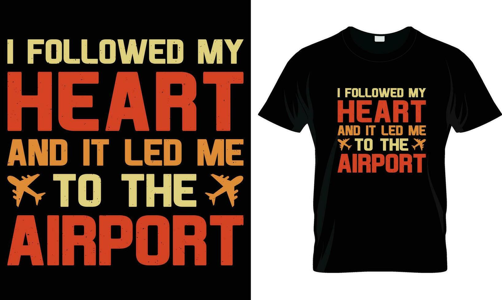 Air traffic controller t-shirt design graphic. vector