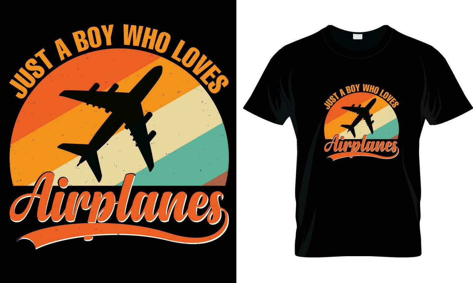 Air traffic controller t-shirt design graphic. vector
