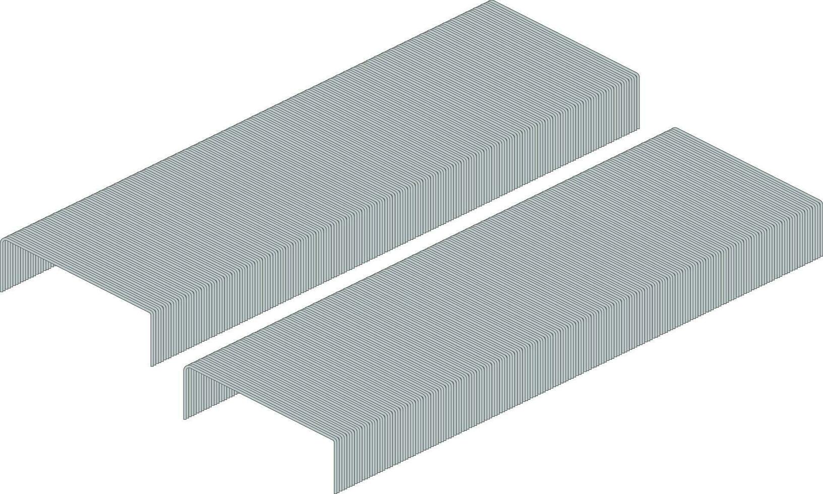 stapler pin for stapler in the office vector