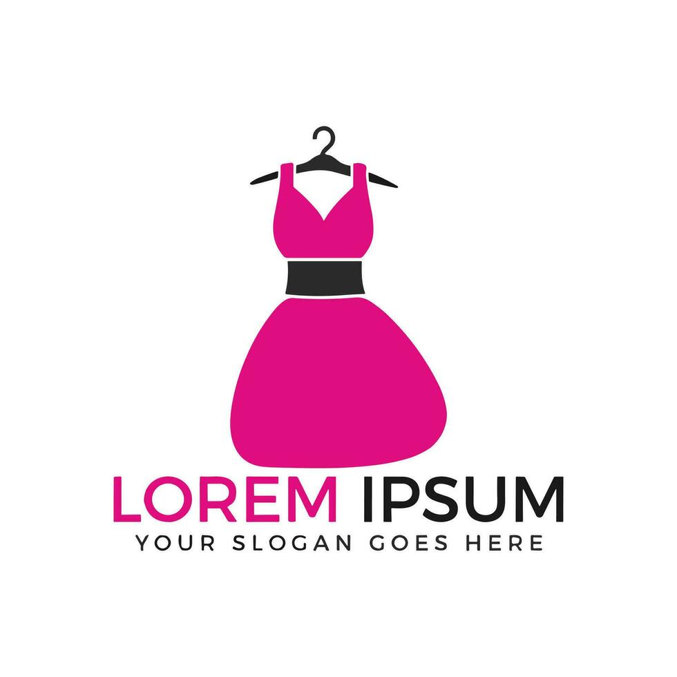 Fashion shop logo vector