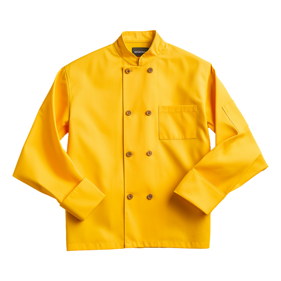 AI generated Chef coat isolated on transparent background png