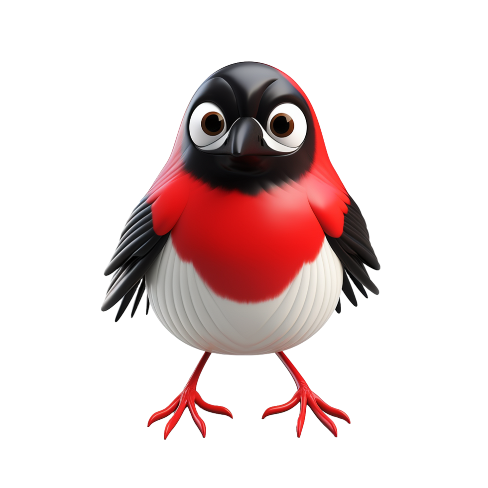 AI generated Bird png isolated on transparent background