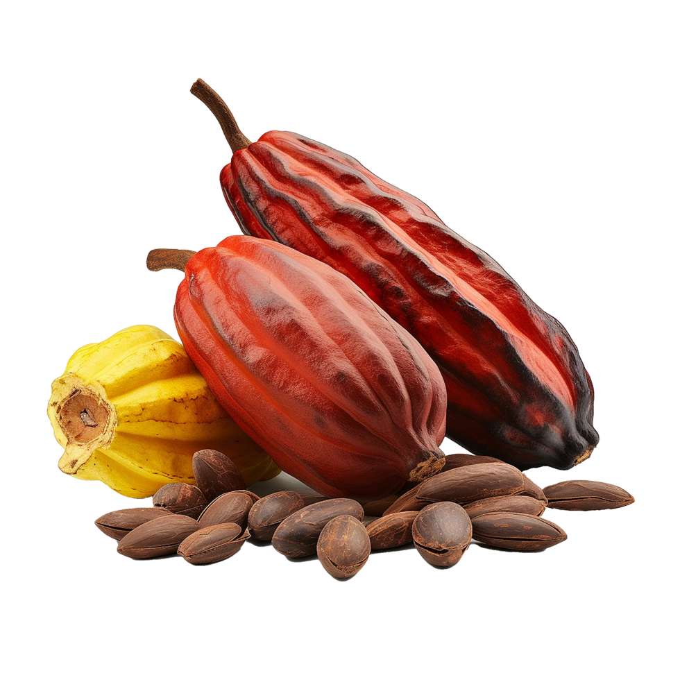 AI generated Cocoa png isolated on transparent background
