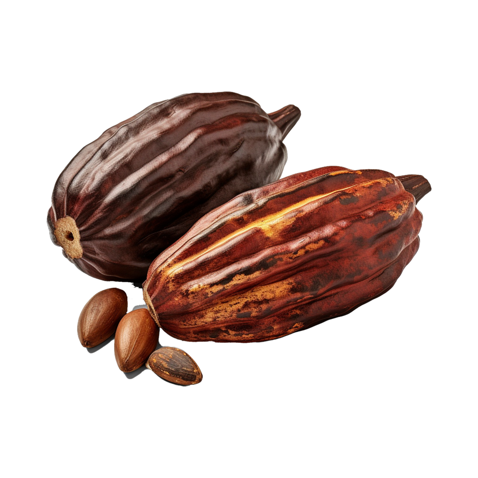 AI generated Cocoa png isolated on transparent background