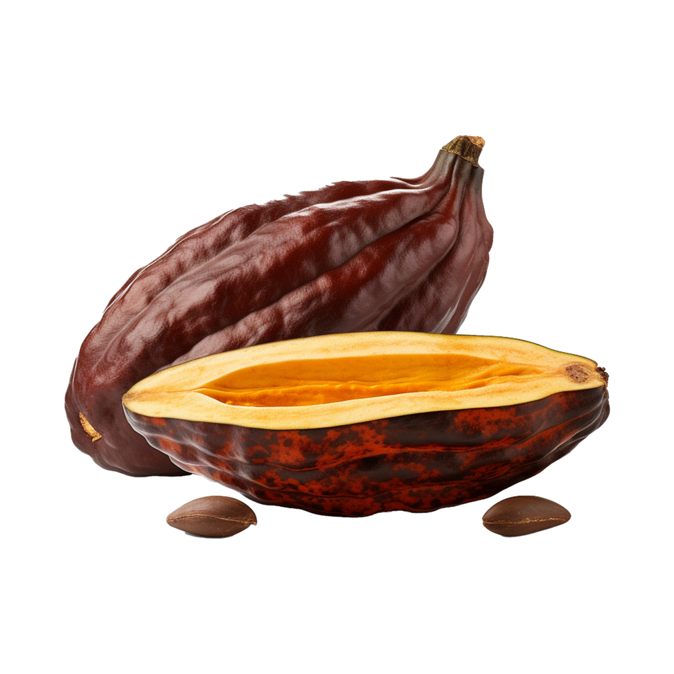 AI generated Cocoa png isolated on transparent background