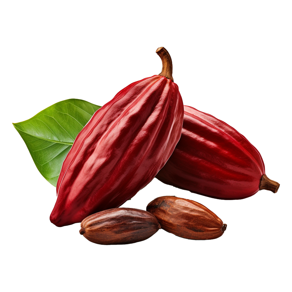 AI generated Cocoa png isolated on transparent background