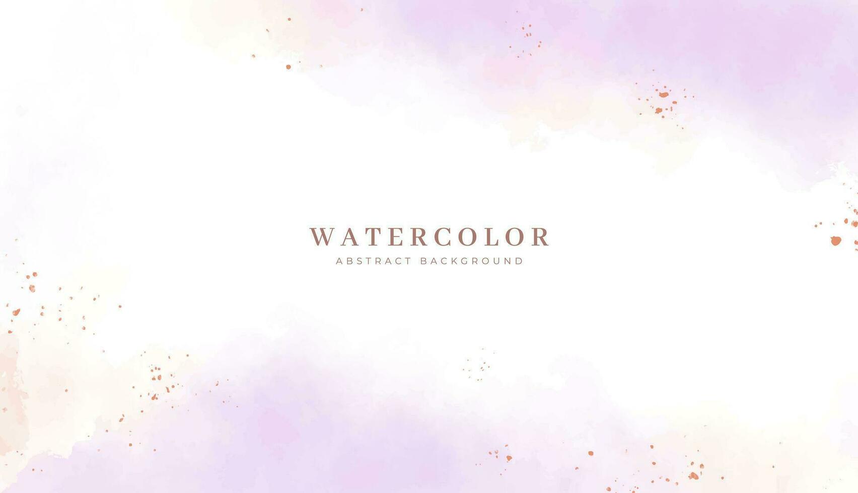 Abstract horizontal watercolor background. Neutral light colored empty space background illustration vector