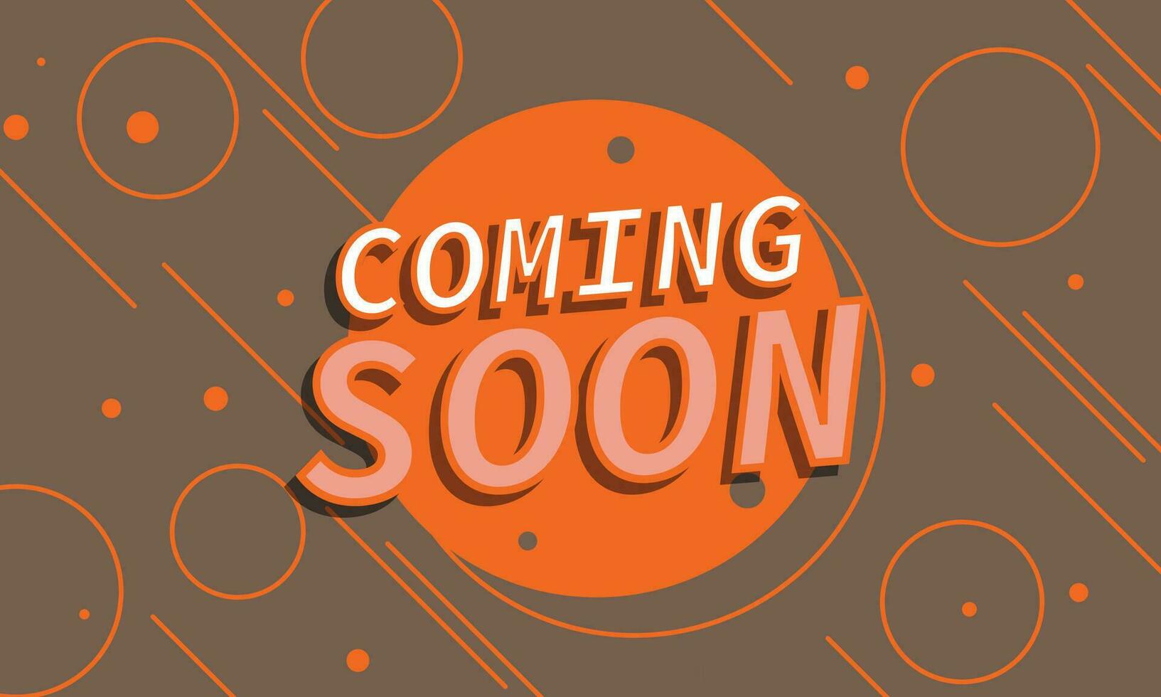 Coming soon banner background. vector