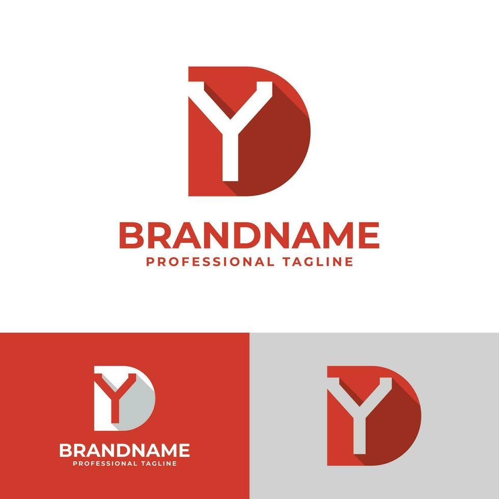 Letter DY Letter Logo, suitable for business DY and YD intials vector