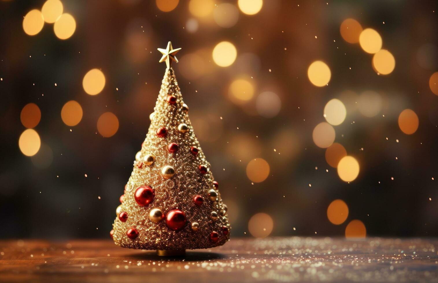 AI generated i have one christmas tree, photo