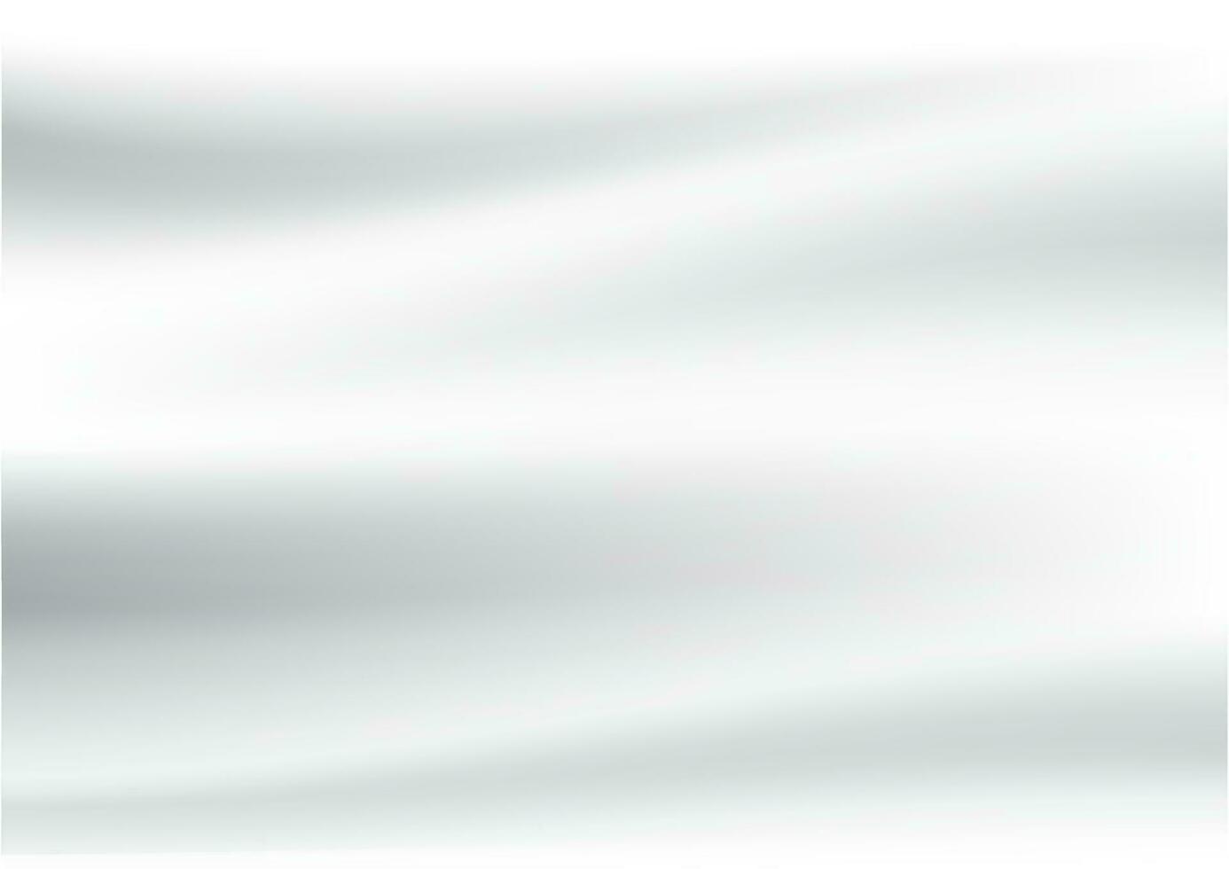 Abstract wrinkles of white satin and silk  fabrics background and texture in vector design.