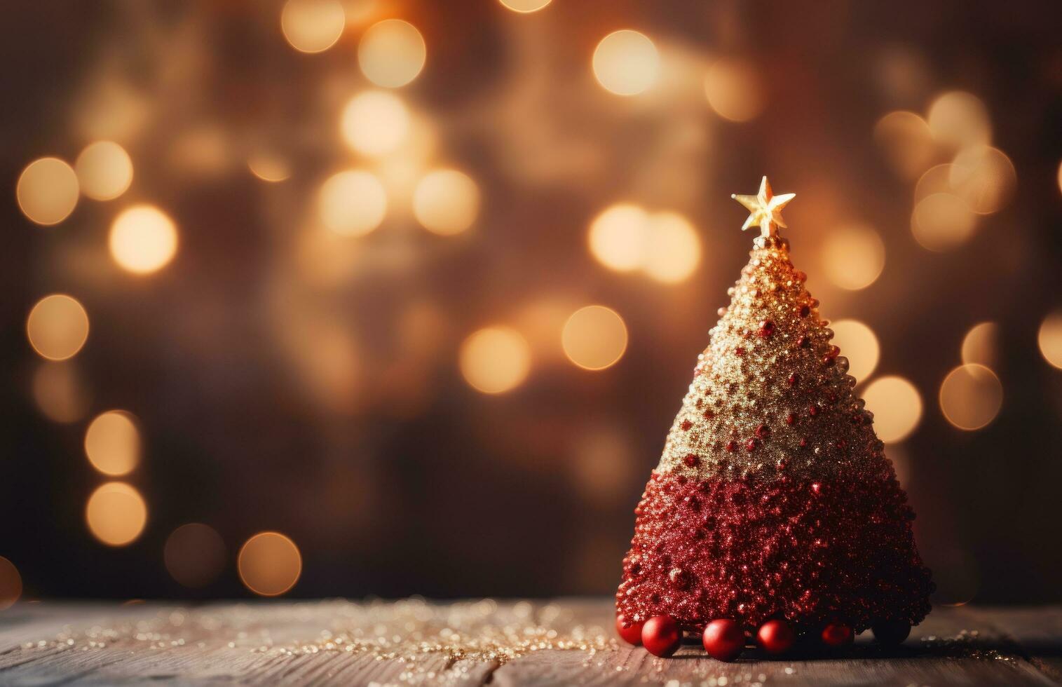 AI generated i have one christmas tree, photo