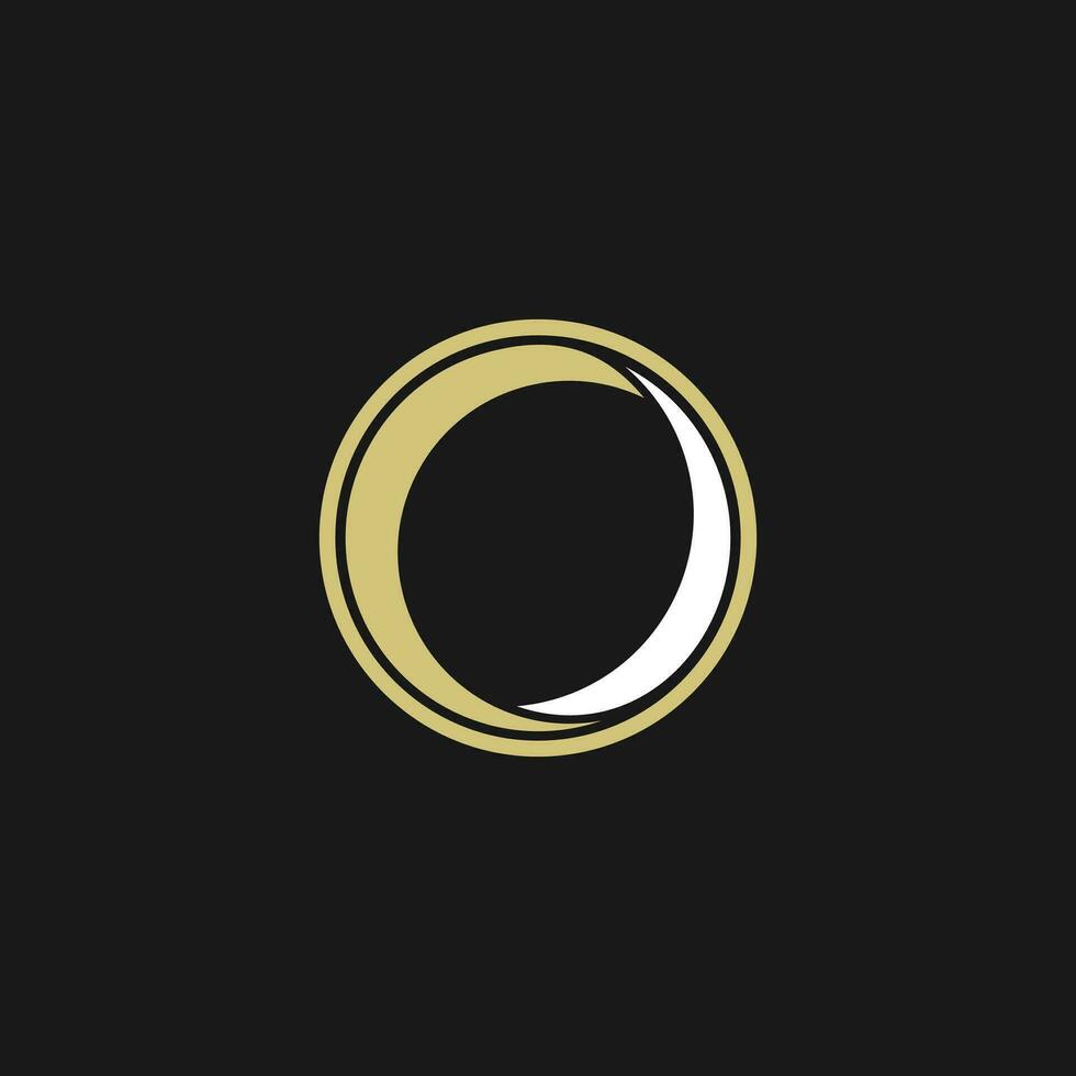 abstract circle logo design template vector