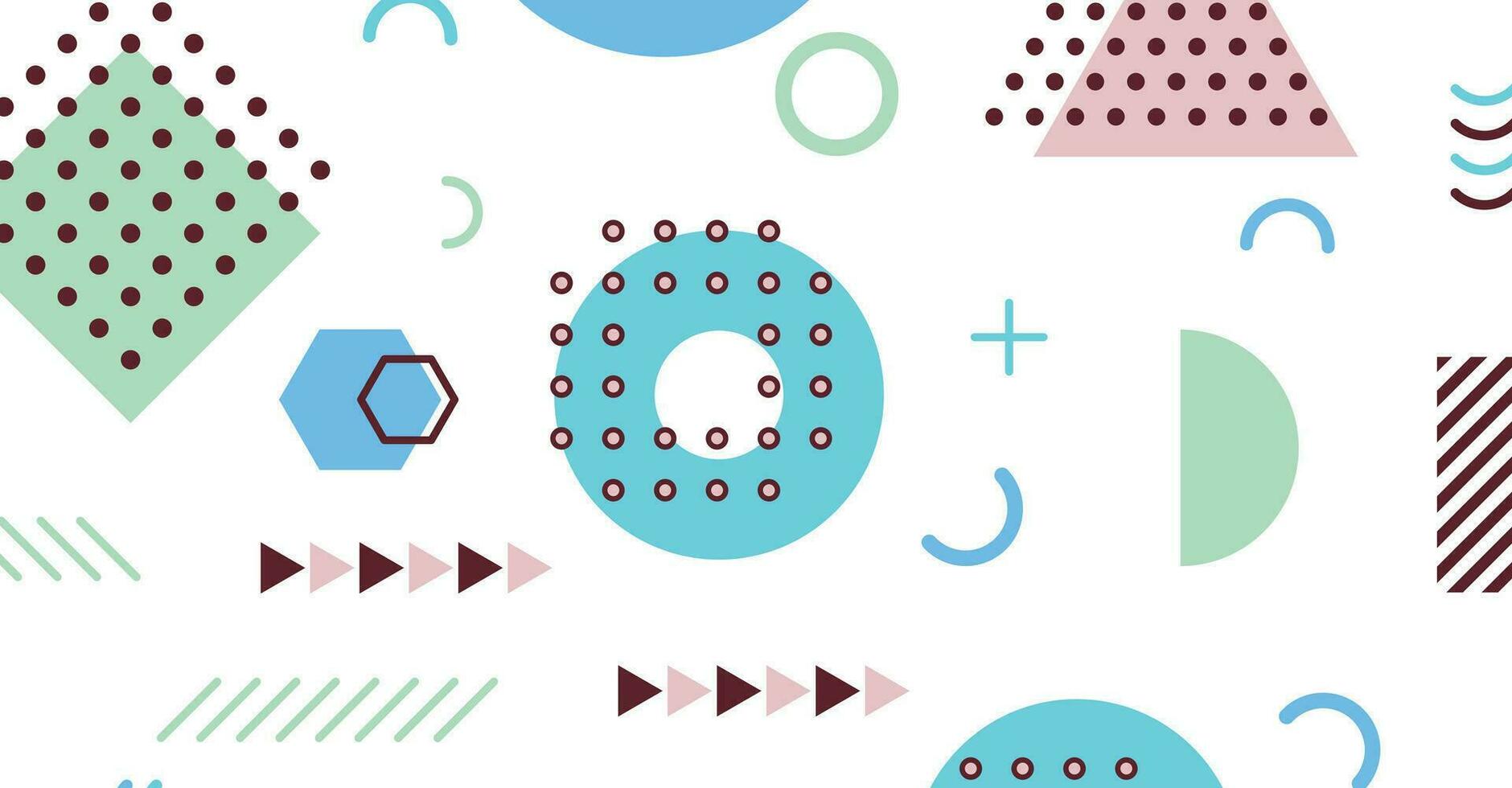 Modern abstract background with geometric elements colorful vector