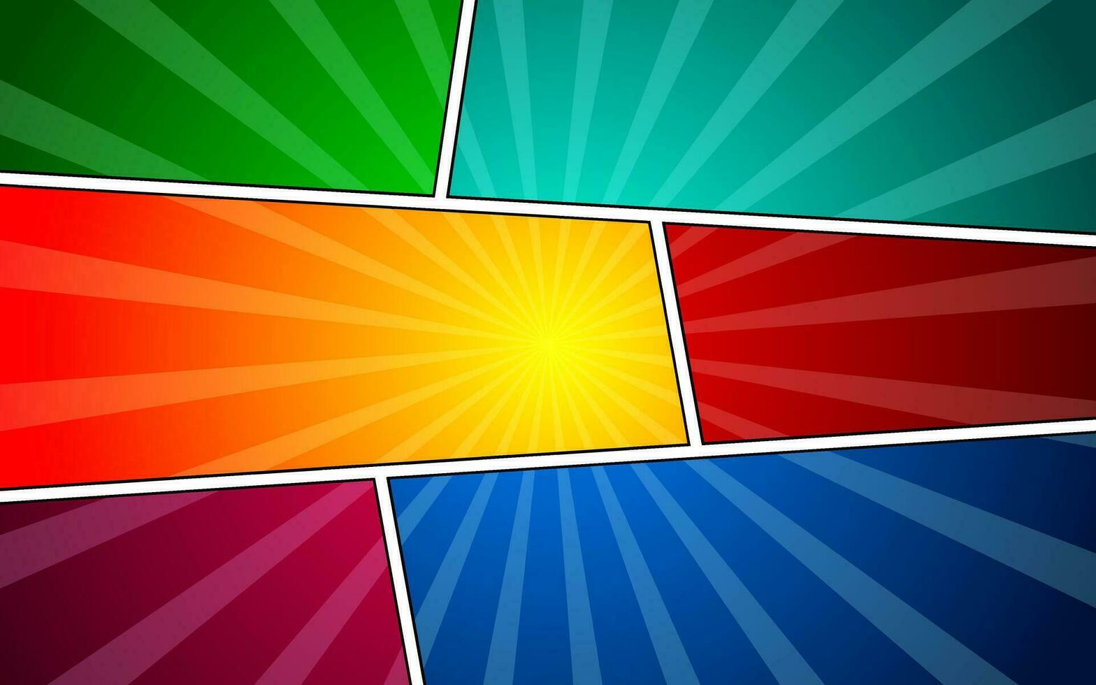 Abstract background with colorful and halftones. Background in comic style  vector illustration.