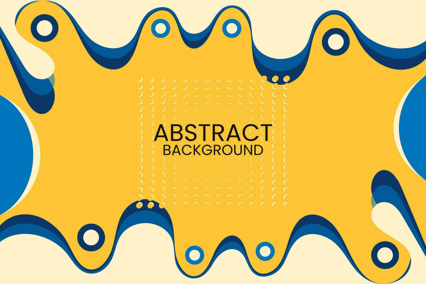 Vector modern round shape banner background abstract Slide Presentation