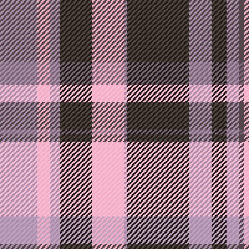 Background seamless plaid of vector pattern tartan with a fabric texture check textile.