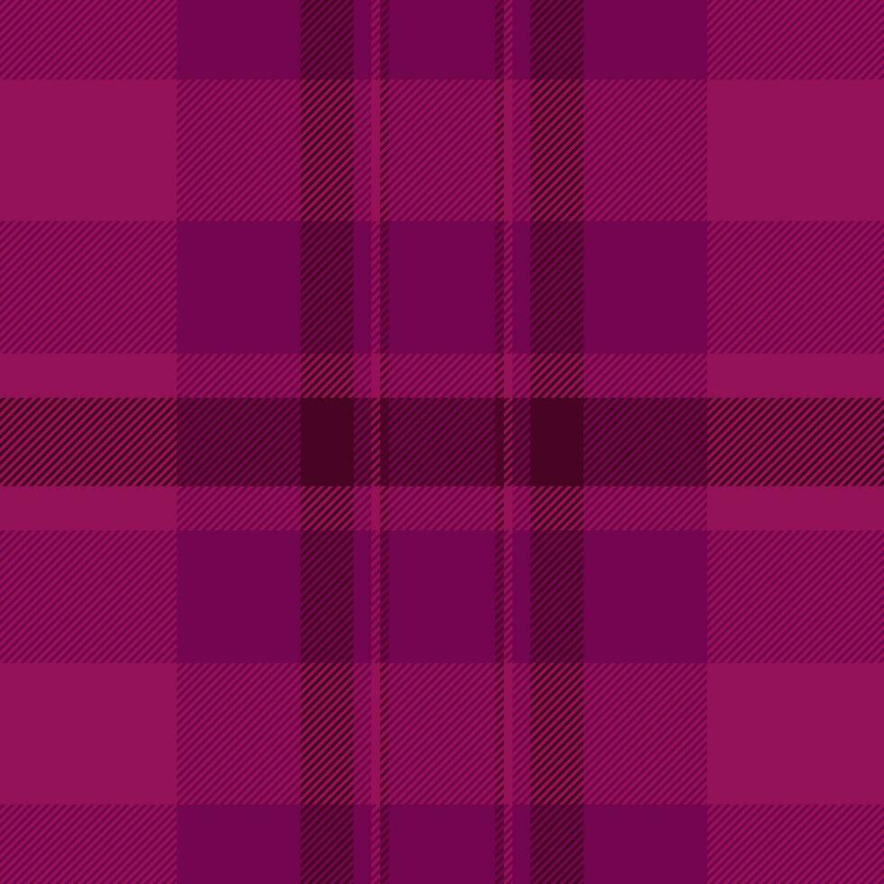 Vector seamless tartan of plaid texture pattern with a background fabric check textile.