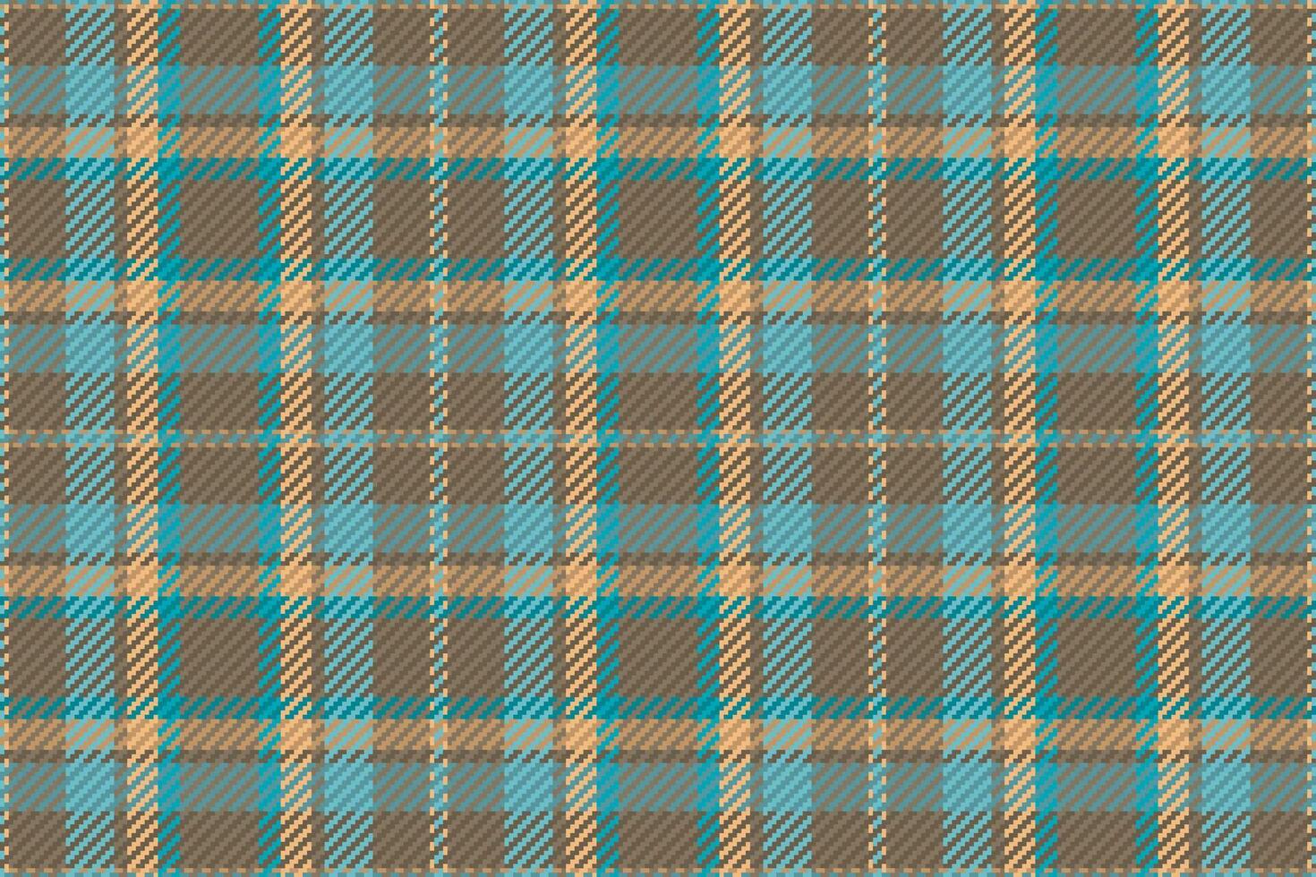Seamless pattern of scottish tartan plaid. Repeatable background with check fabric texture. Vector backdrop striped textile print.