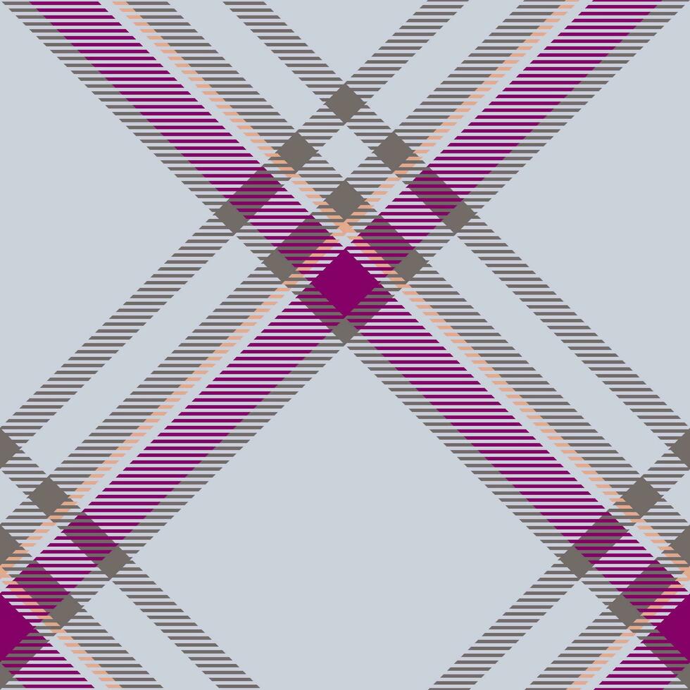 Plaid pattern vector. Check fabric texture. Seamless textile design for clothes, paper print. vector