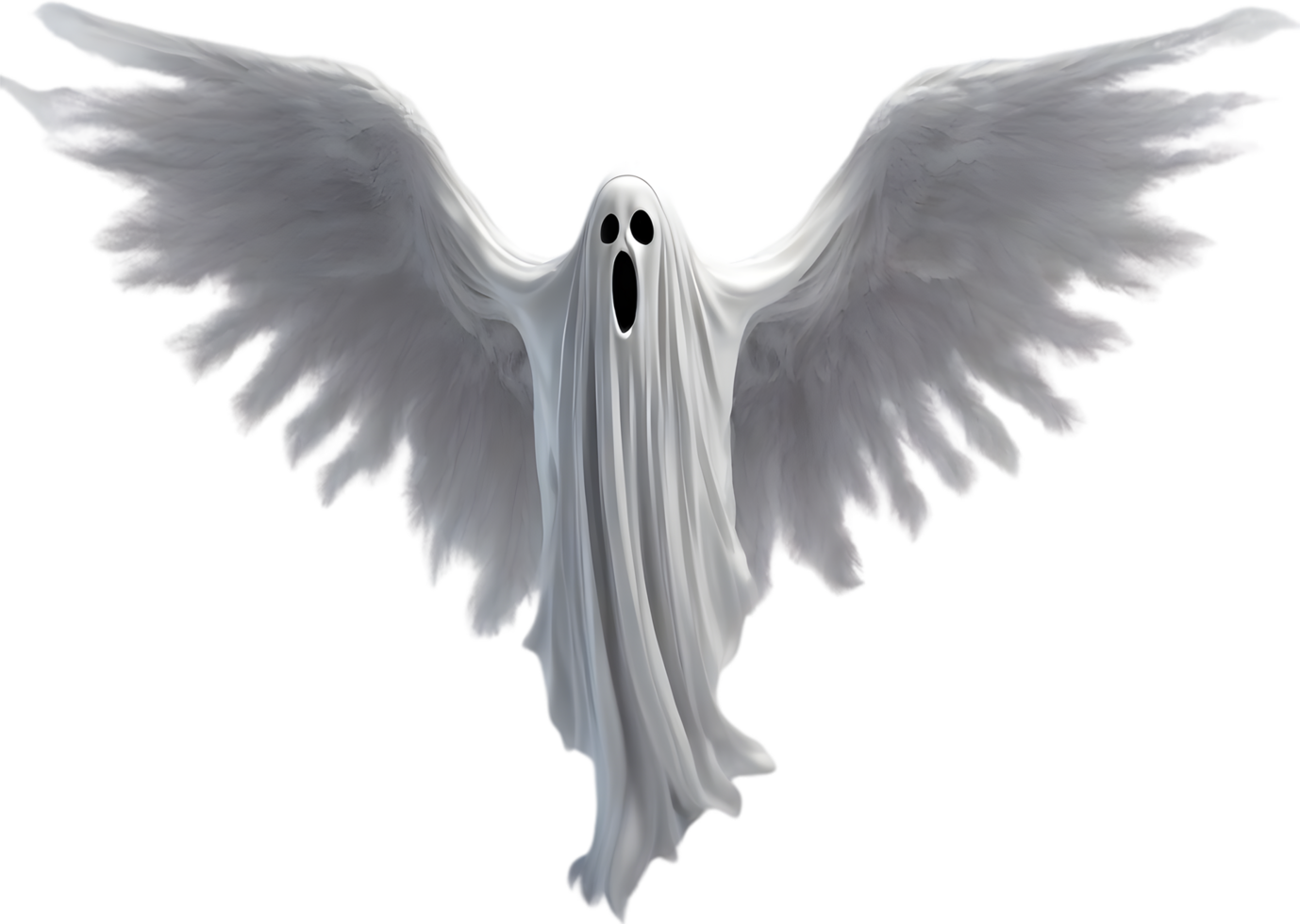 AI generated A close-up of a scary demon. Ai-Generated png