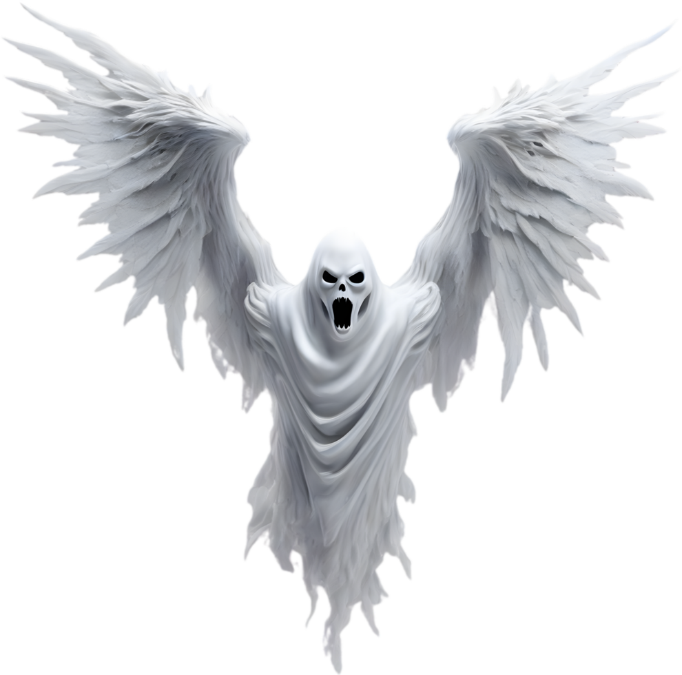 AI generated A close-up of a scary demon. Ai-Generated png